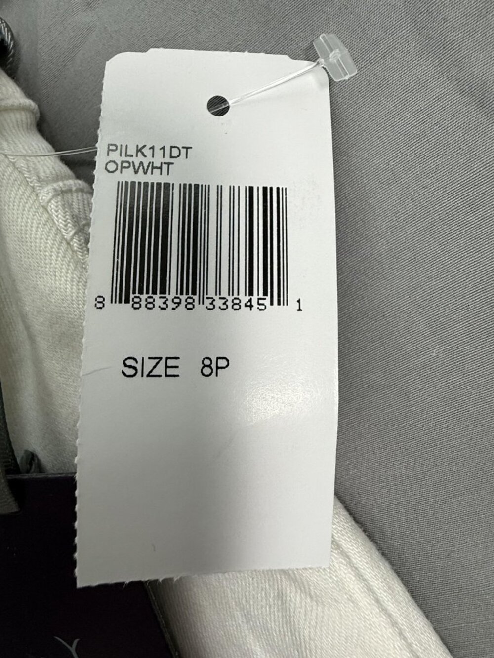 NYDJ The Trouser Pants Womens 8P Optic White Wide Leg Petite Minimalist Chic NWT - Picture 10 of 13